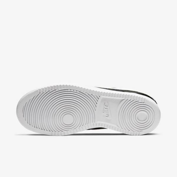 Nike Court Vision Low Ženske Superge Črna / Bela | NK819HIC