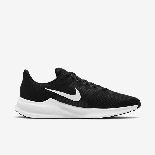 Nike Downshifter 11 Road Moški Tekaški Čevlji Črna / Temno Siva / Bela | NK658EOW