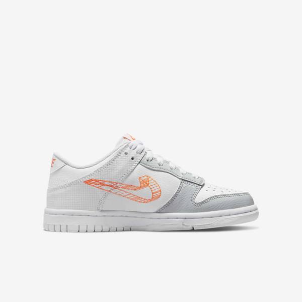 Nike Dunk Low SE Older Otroci Superge Platina | NK032JSL