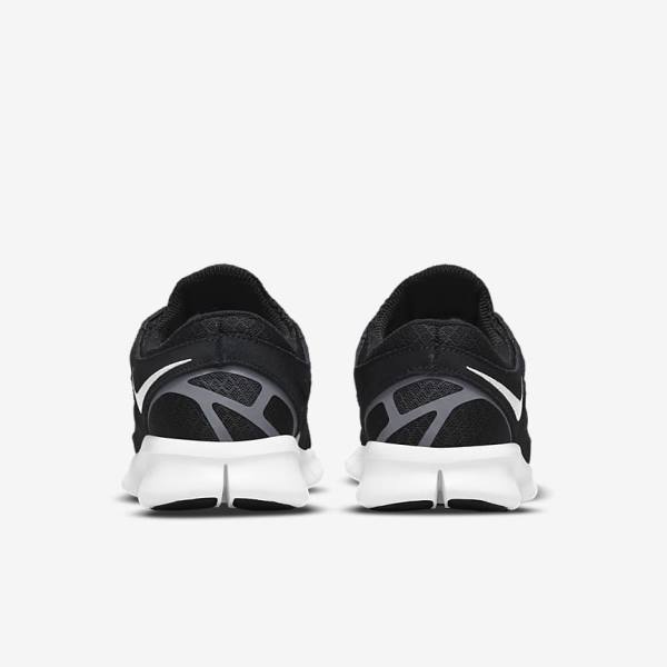 Nike Free Run 2 Ženske Superge Črna / Temno Siva / Bela | NK597WPC