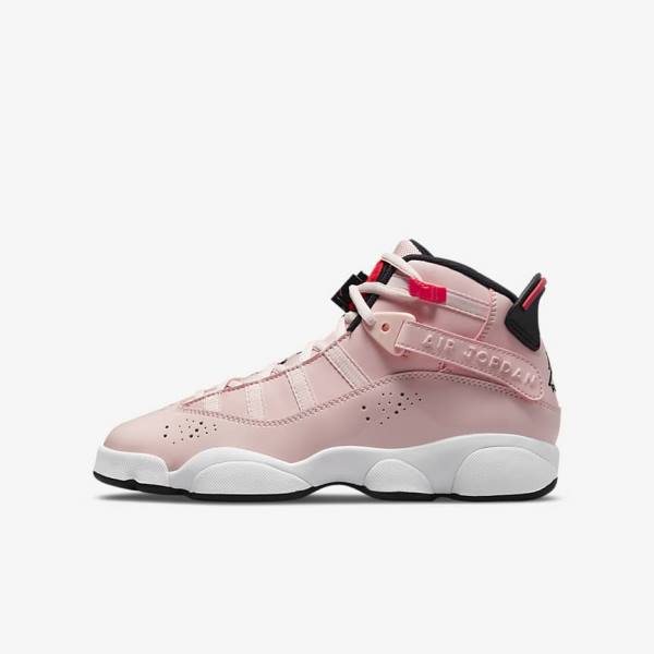 Nike Jordan 6 Rings Older Otroci Superge Črna / Bela | NK534YQR