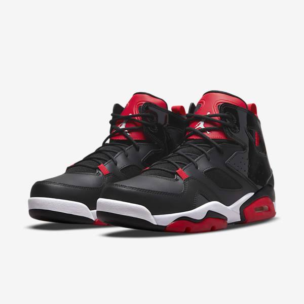 Nike Jordan Flight Club 91 Moški Superge Črna / Rdeča / Bela | NK529ENO