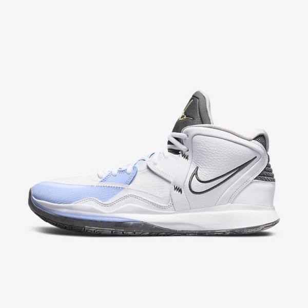 Nike Kyrie Infinity Moški Košarkaški Copati Bela / Svetloba Modra / Siva | NK524CTD