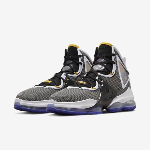 Nike LeBron 19 Moški Košarkaški Copati Modra / Črna / Bela / Rdeča | NK985GQX