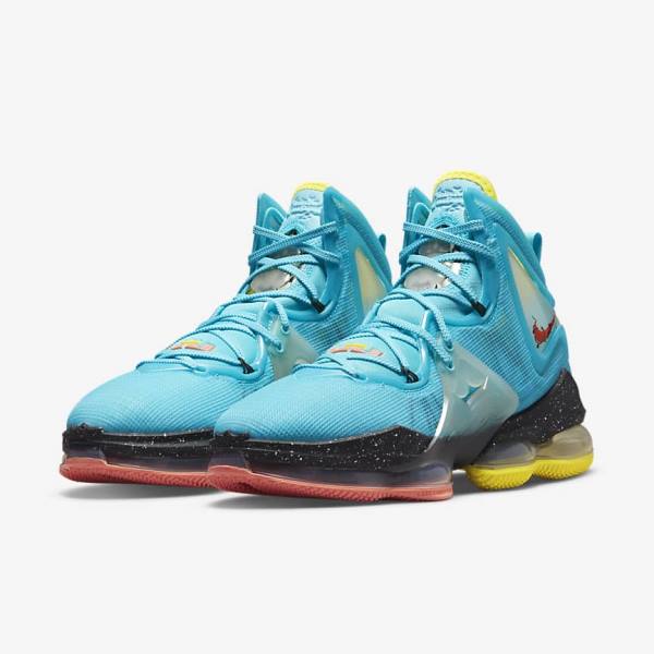 Nike LeBron 19 Moški Košarkaški Copati Črna / Rdeča / Črna | NK681QHM