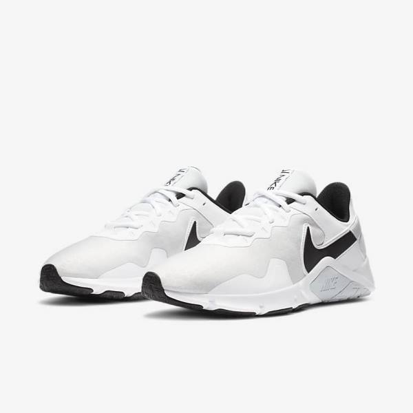 Nike Legend Essential 2 Moški Športni Copati Platina | NK713ORN