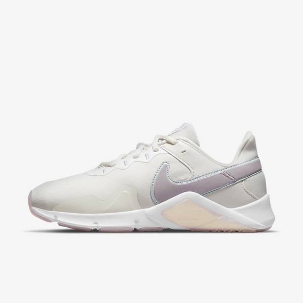 Nike Legend Essential 2 Premium Ženske Športni Copati Platina | NK980HJC