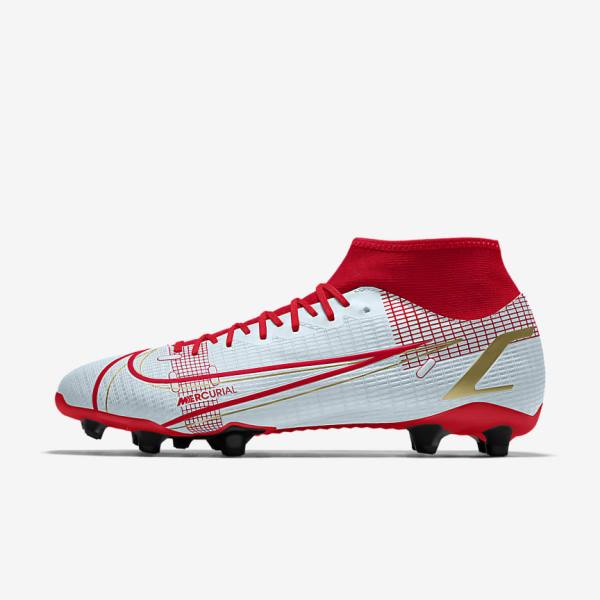 Nike Mercurial Superfly 8 Academy By You Custom Ženske Nogometni Čevlji Večbarvni | NK062BPA