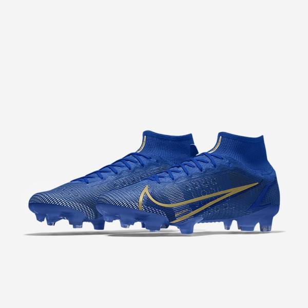 Nike Mercurial Superfly 8 Elite By You Custom Ženske Nogometni Čevlji Večbarvni | NK301BMJ