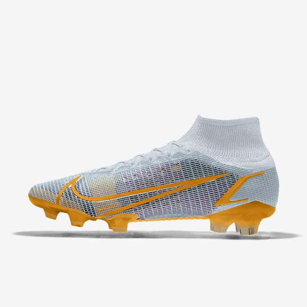 Nike Mercurial Superfly 8 Elite By You Custom Ženske Nogometni Čevlji Večbarvni | NK318LGW