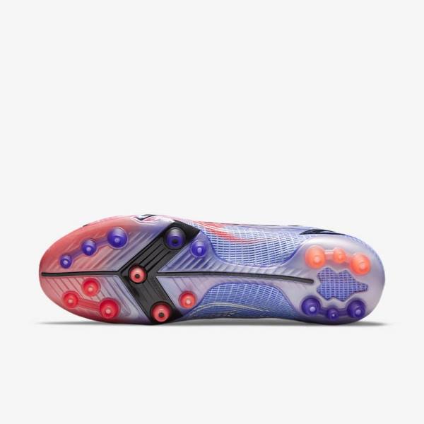 Nike Mercurial Superfly 8 Elite KM AG Artificial-Grass Moški Nogometni Čevlji Indigo | NK031KFT