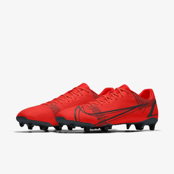 Nike Mercurial Vapor 14 Academy By You Custom Moški Nogometni Čevlji Večbarvni | NK834CTF