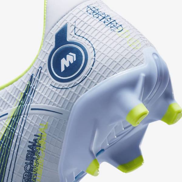 Nike Mercurial Vapor 14 Academy MG Multi-Ground Moški Nogometni Čevlji Siva / Svetloba Modra / Modra | NK073XZQ