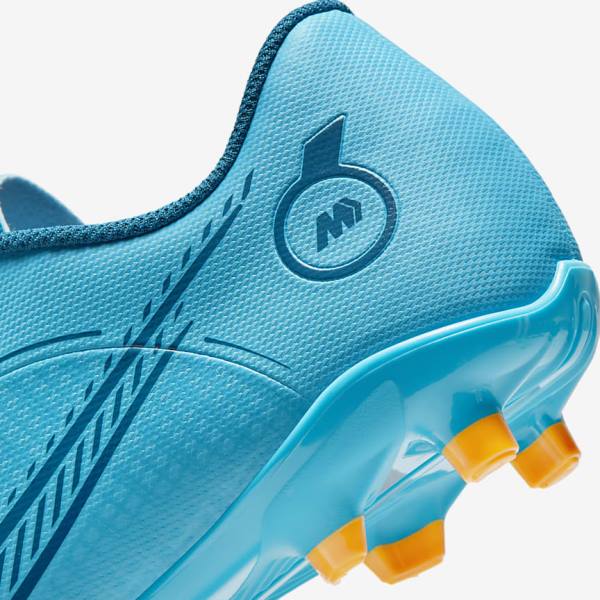 Nike Mercurial Vapor 14 Club MG Multi-Ground Ženske Nogometni Čevlji Modra / Oranžna | NK624GVC