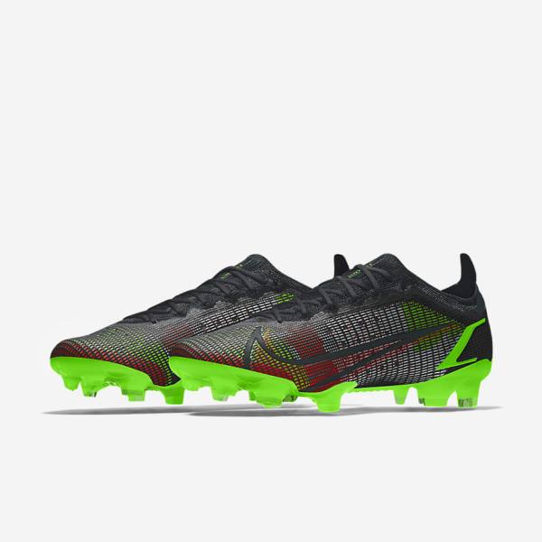 Nike Mercurial Vapor 14 Elite By You Custom Ženske Nogometni Čevlji Večbarvni | NK893OFH