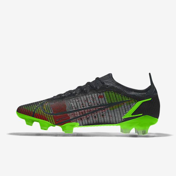 Nike Mercurial Vapor 14 Elite By You Custom Ženske Nogometni Čevlji Večbarvni | NK893OFH