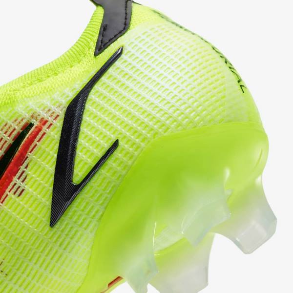 Nike Mercurial Vapor 14 Elite FG Firm-Ground Moški Nogometni Čevlji Črna / Svetloba Rdeča | NK574IGN