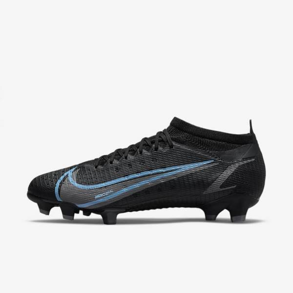 Nike Mercurial Vapor 14 Pro FG Firm-Ground Ženske Nogometni Čevlji Črna | NK406QJL