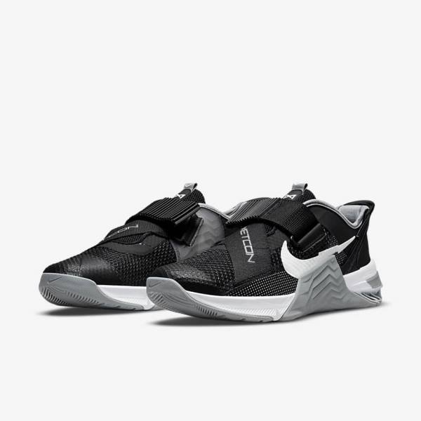 Nike Metcon 7 FlyEase Moški Športni Copati Platina | NK341BMG