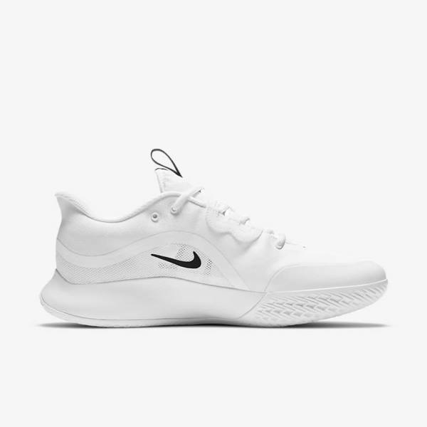 Nike NikeCourt Air Max Volley Hard Court Moški Tenis Copati Bela / Črna | NK348RVI