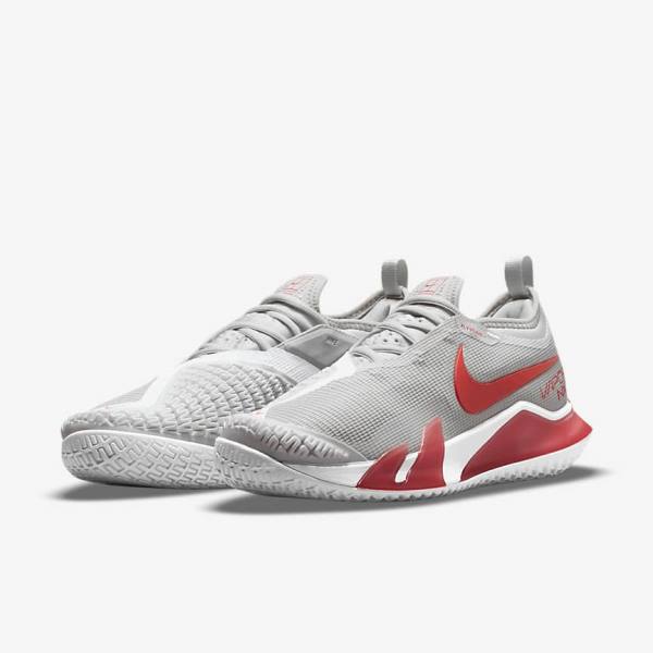 Nike NikeCourt React Vapor NXT Hard Court Ženske Tenis Copati Svetloba Bež / Bela | NK041PTK