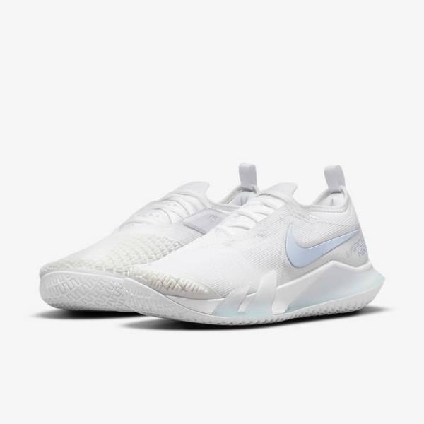 Nike NikeCourt React Vapor NXT Hard Court Ženske Tenis Copati Bela | NK310RQW