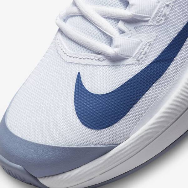 Nike NikeCourt Vapor Lite Hard Court Moški Tenis Copati Bela / Mornarica | NK591VNG