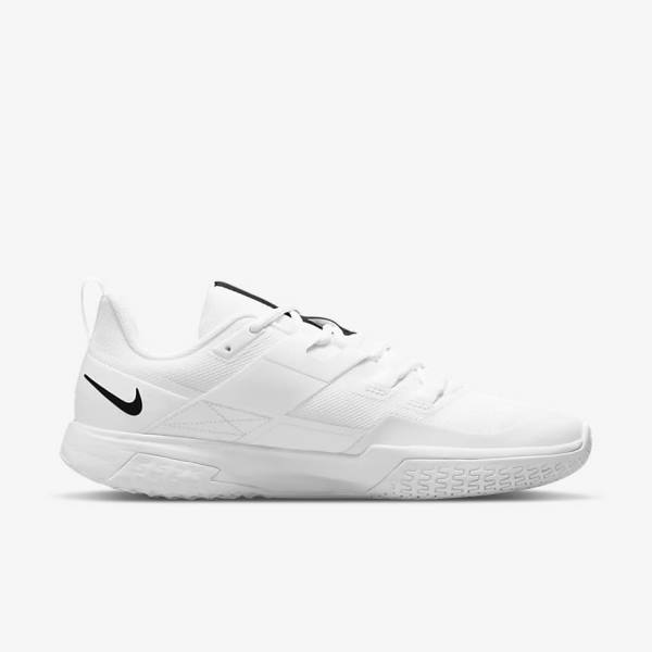 Nike NikeCourt Vapor Lite Hard Court Moški Tenis Copati Bela / Črna | NK710QEK