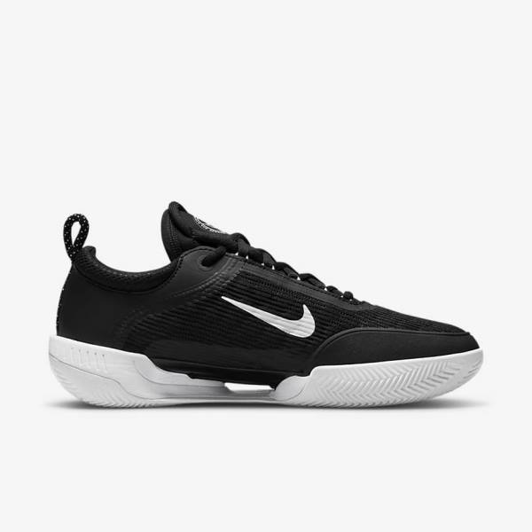 Nike NikeCourt Zoom NXT Clay Court Moški Tenis Copati Črna / Bela | NK750JSL