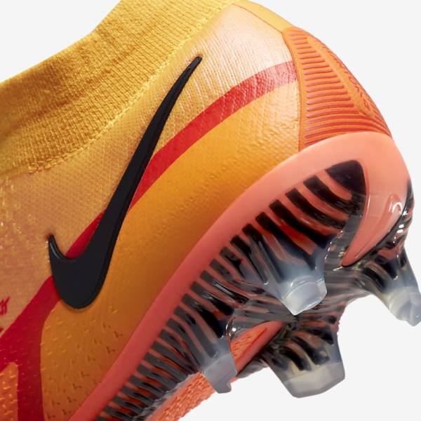 Nike Phantom GT2 Dynamic Fit Elite FG Firm-Ground Moški Nogometni Čevlji Oranžna / Svetloba Rdeča / Črna | NK841VPW