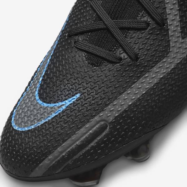 Nike Phantom GT2 Elite FG Firm-Ground Ženske Nogometni Čevlji Črna / Siva | NK019RMC