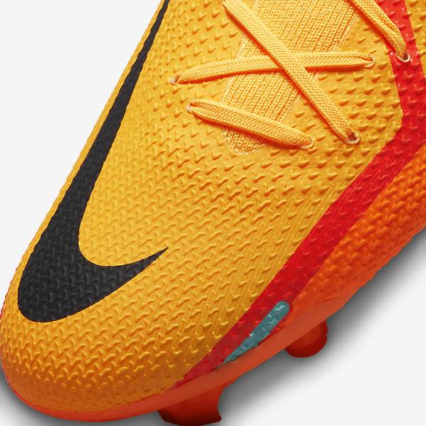 Nike Phantom GT2 Pro FG Firm-Ground Moški Nogometni Čevlji Oranžna / Svetloba Rdeča / Črna | NK985LDB