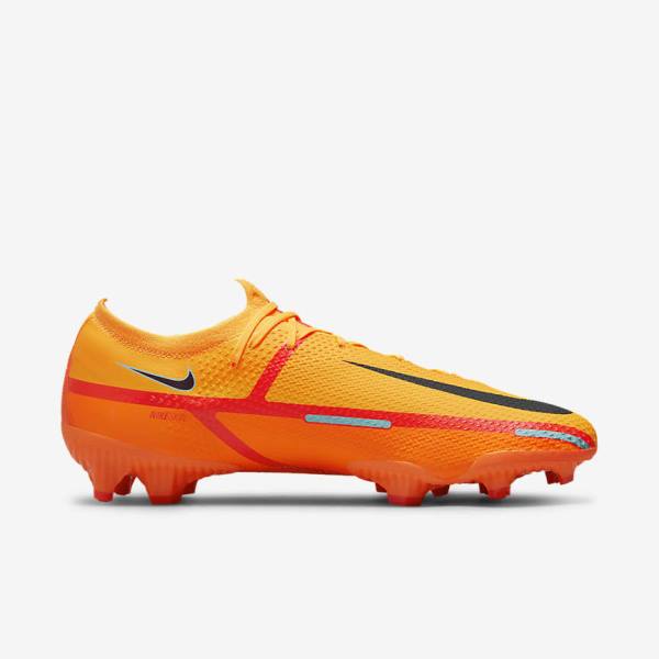 Nike Phantom GT2 Pro FG Firm-Ground Ženske Nogometni Čevlji Oranžna / Svetloba Rdeča / Črna | NK178VDP