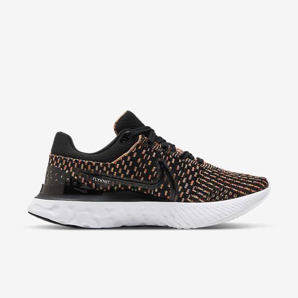 Nike React Infinity Run Flyknit 3 Road Ženske Tekaški Čevlji Črna / Modra / Roza / Bela | NK562FGQ