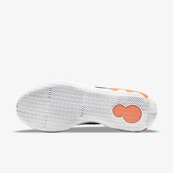 Nike Renew Elevate 2 Moški Košarkaški Copati Črna / Bela / Oranžna / Svetloba Modra | NK907DNL