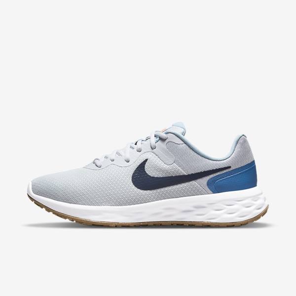 Nike Revolution 6 Next Nature Road Moški Tekaški Čevlji Platina | NK248RDH