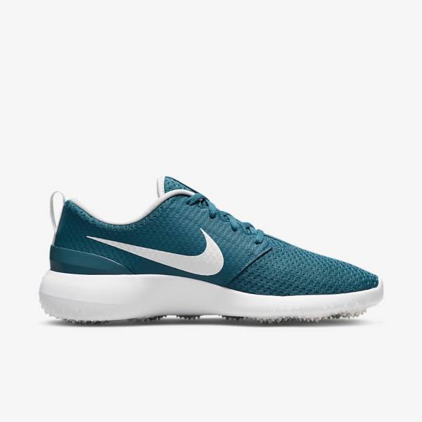 Nike Roshe G Moški Čevlji Za Golf Črna / Bela | NK943SIJ