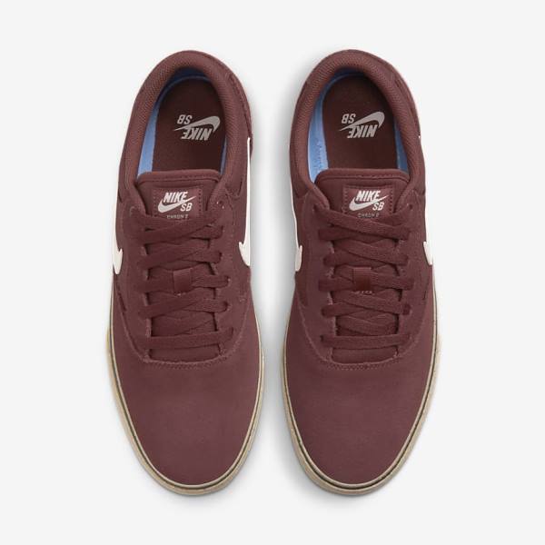 Nike SB Chron 2 Ženske Skate Čevlji Svetloba Rjav | NK720WEA