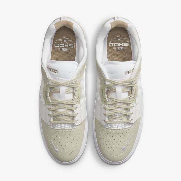 Nike SB Ishod Wair Premium Moški Skate Čevlji Svetloba Siva / Bela / Kaki | NK698IXO