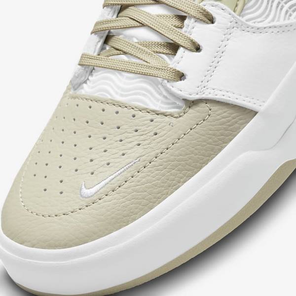 Nike SB Ishod Wair Premium Moški Skate Čevlji Svetloba Siva / Bela / Kaki | NK698IXO