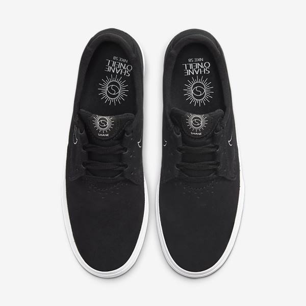 Nike SB Shane Ženske Superge Črna / Bela | NK759ZCU