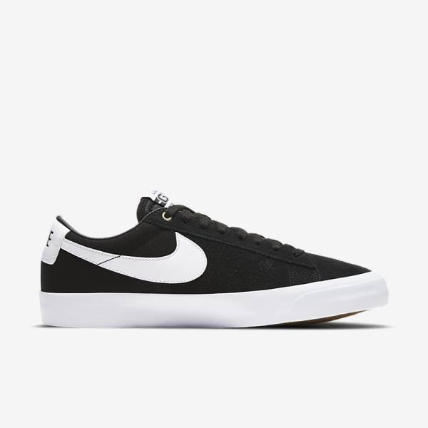 Nike SB Zoom Blazer Low Pro GT Moški Superge Črna / Svetloba Rjav / Bela | NK845BRY