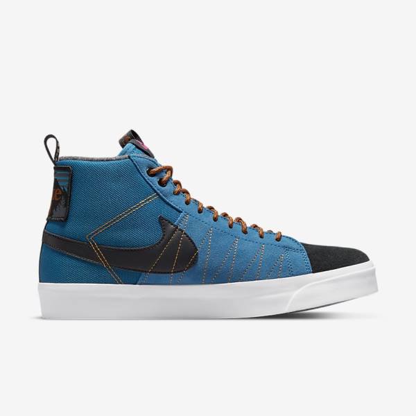 Nike SB Zoom Blazer Mid Premium Moški Superge Črna | NK473MRP