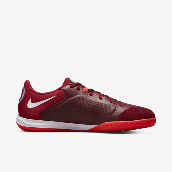 Nike Tiempo Legend 9 Academy IC Indoor-Court Moški Nogometni Čevlji Rdeča / Svetloba Rdeča / Bela | NK162SUM