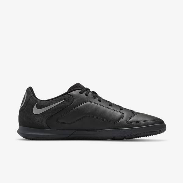 Nike Tiempo Legend 9 Club IC Indoor-Court Ženske Nogometni Čevlji Črna / Temno Siva | NK504EVZ