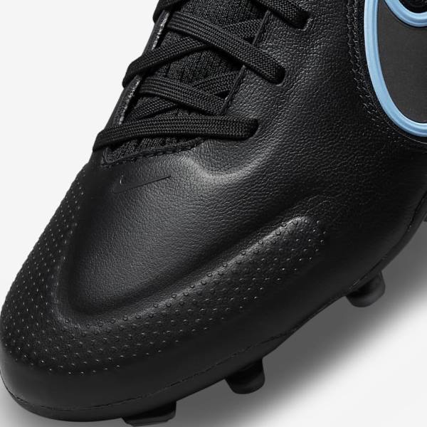 Nike Tiempo Legend 9 Pro FG Firm-Ground Ženske Nogometni Čevlji Črna / Siva | NK627CBS