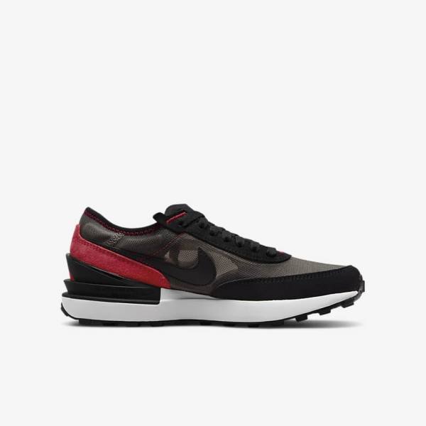 Nike Waffle One Older Otroci Superge Modra Siva / Rdeča / Črna | NK079SYR