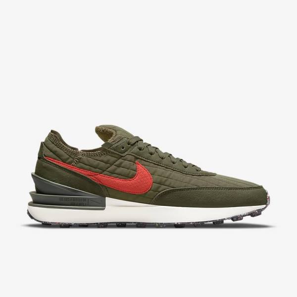 Nike Waffle One Premium Moški Superge Olivno Zelene | NK187QCH