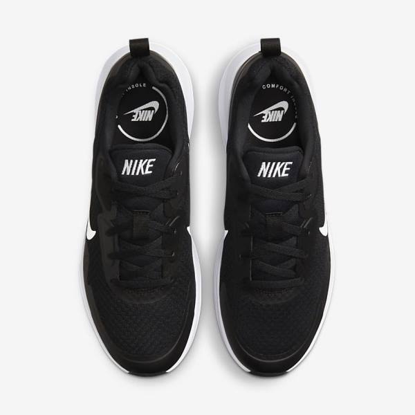 Nike Wearallday Ženske Superge Črna / Bela | NK932XMW