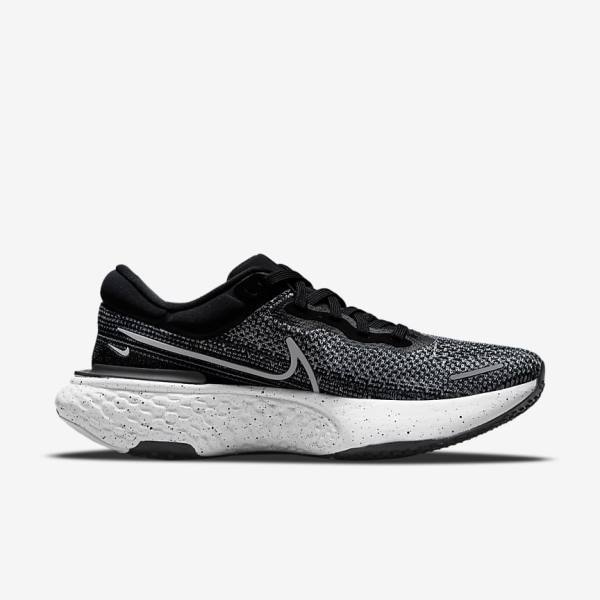 Nike ZoomX Invincible Run Flyknit Road Moški Tekaški Čevlji Bela / Črna / Bela | NK704VCW